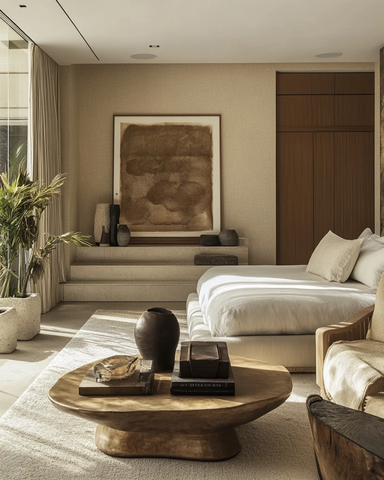 现代公寓卧室家具套装