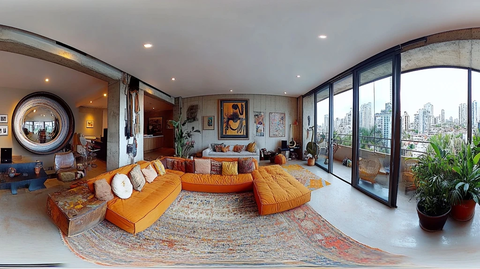 全景客厅度拍摄