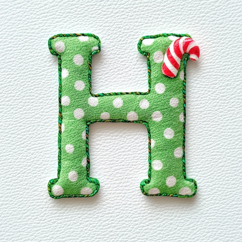 圣诞主题小写字母装饰