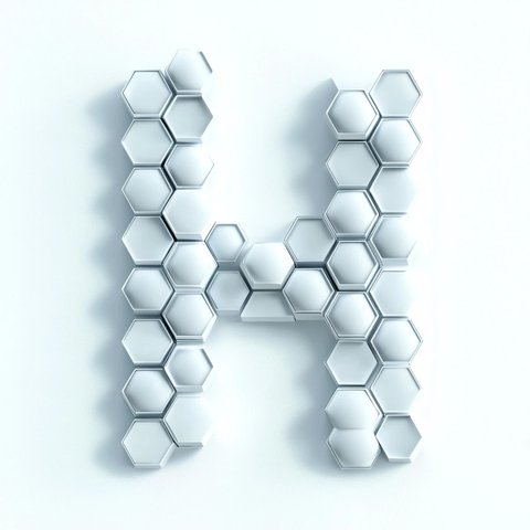 六边形拼成形图案