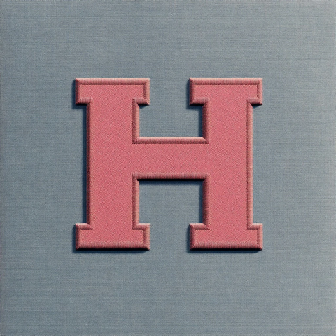 复古街头风字母符号