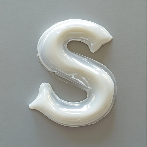 热熔胶字母牛奶管灰色背景