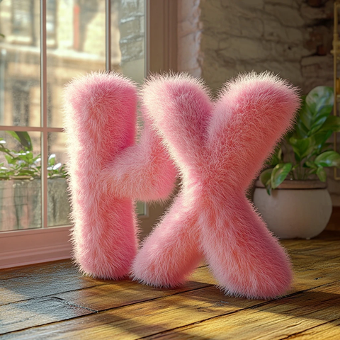 柔和光影下的字体设计