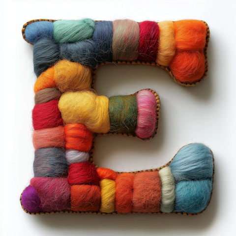 动画字母材质字体设计