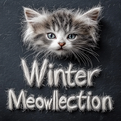 冬季猫咪毛发收集
