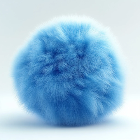 白云蓝绒毛高分辨率纹理