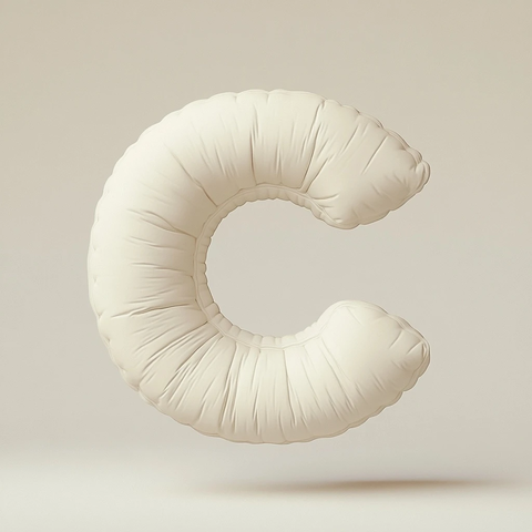 悬浮充气字母雕塑