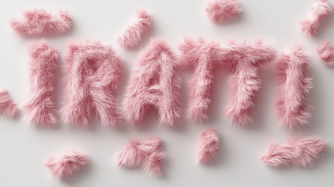 柔软流线型字母