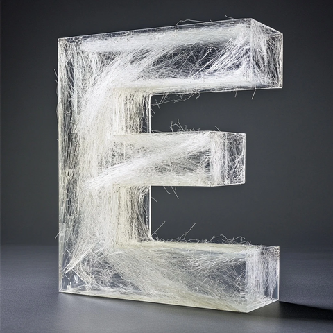 透明字母与纳米纤维