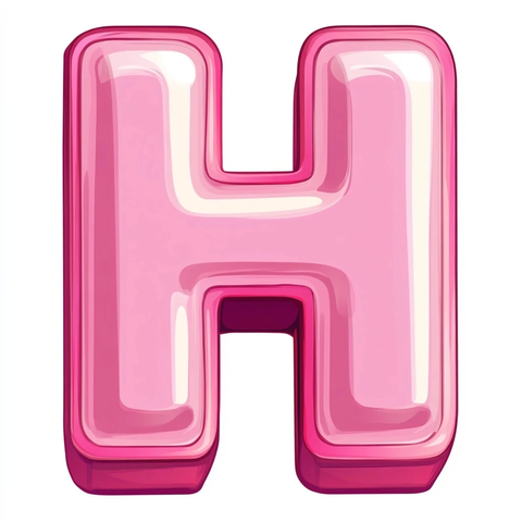 粉色图标卡通风格