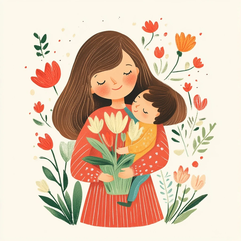 母亲节贺卡设计