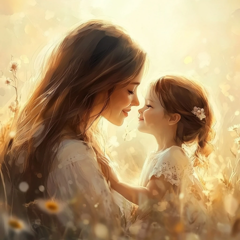 家庭温暖与自然和谐