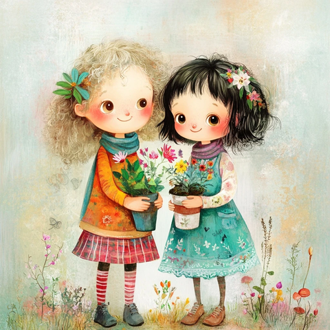 花园里的幸福时光