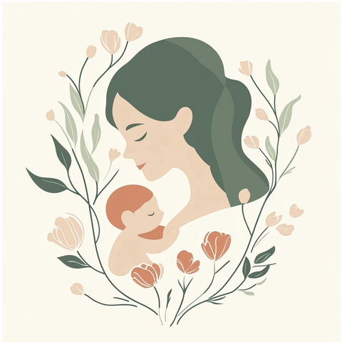 妈妈与宝宝温馨时刻