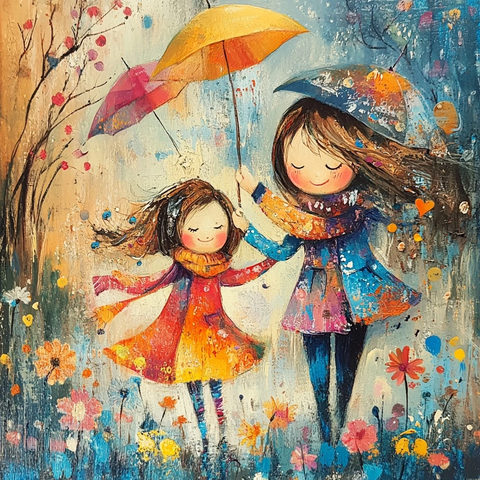 风车与彩虹的邂逅