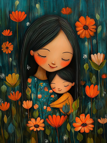 母亲生日祝福卡片设计