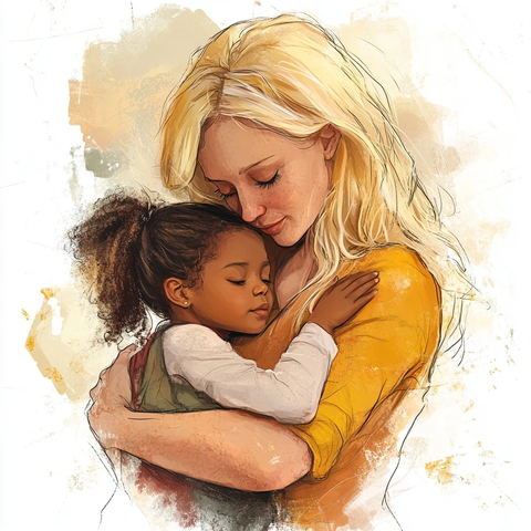 母女共度温馨时光