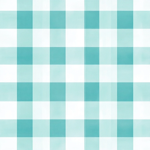 小格纹蓝绿白配色图案