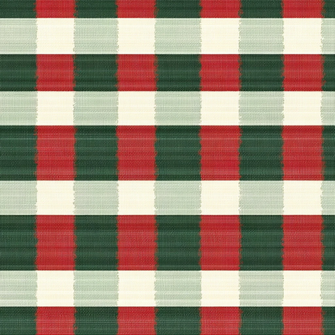 圣诞格纹毛呢面料图案