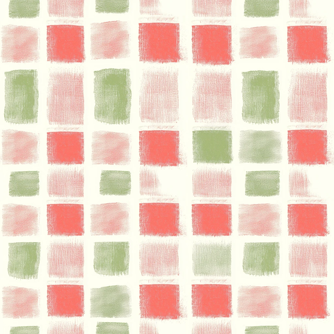 手绘维希格纹软彩铅笔画