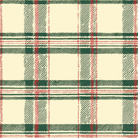 红绿白格纹圣诞纸纹理