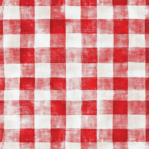 红白桌布纹理简约插图