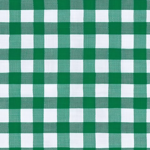 白色绿色格子桌布