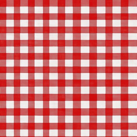 红白格子桌布纹理