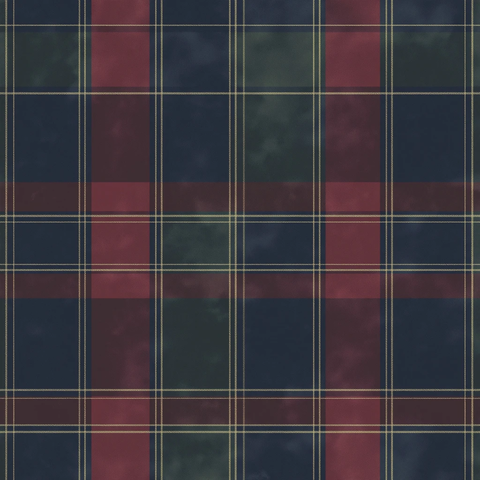 海军绿酒纹格子图案