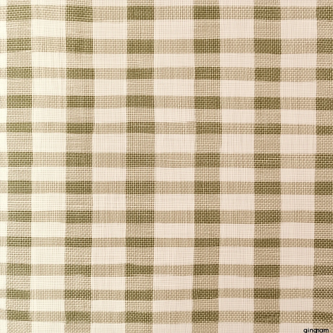 橄榄绿方格纹布料设计