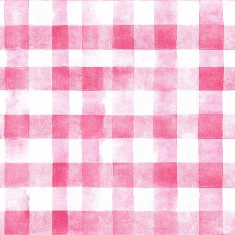 粉色格子水彩背景