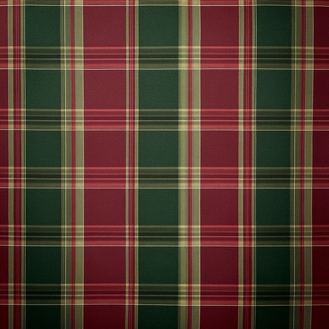 红与薄荷绿格子图案