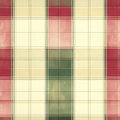 经典格纹设计垂直水平线条