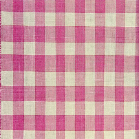 粉色格纹布料图案