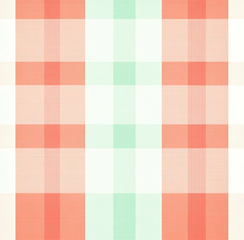 珊瑚绿白竖条纹背景图案