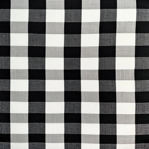 黑白格纹布料设计
