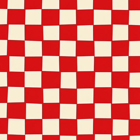 红白格子背景矢量设计