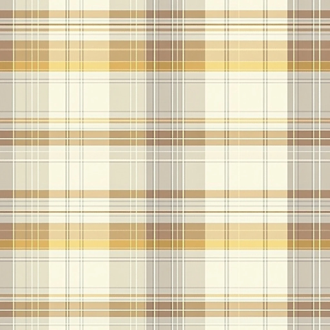 细格纹灰褐黄搭配设计