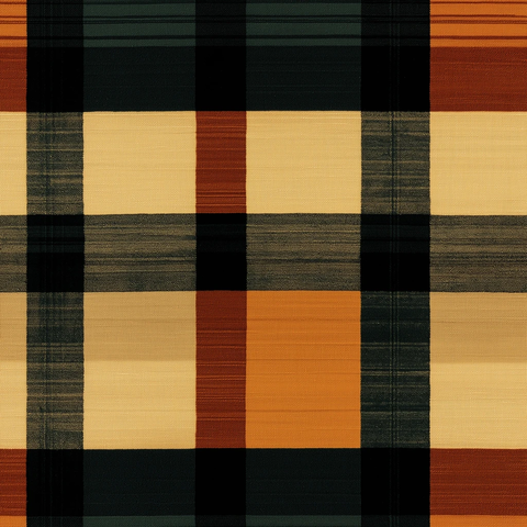 经典格纹拼接图案设计