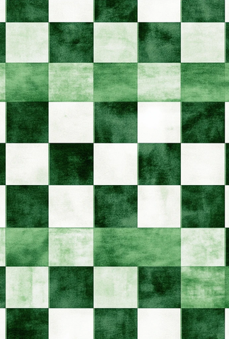 绿白格子赛车旗图案