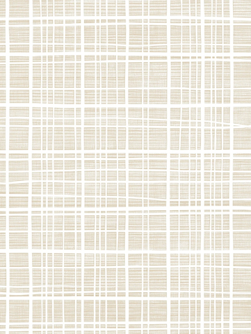 奶油色调格子图案