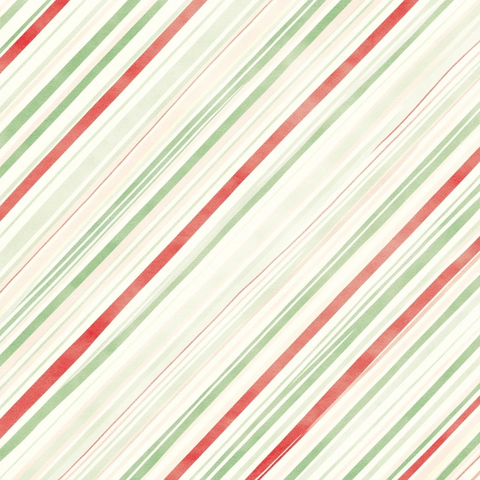绿红白斜条纹纸