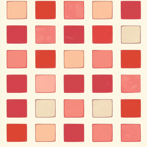 复古棋盘格纹图案