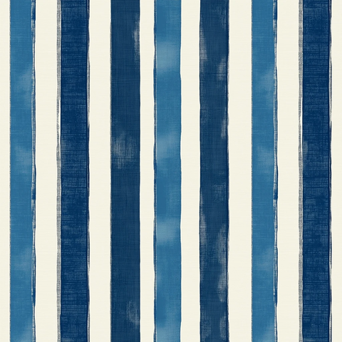 蓝条纹无缝图案