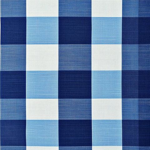 蓝白格子面料设计