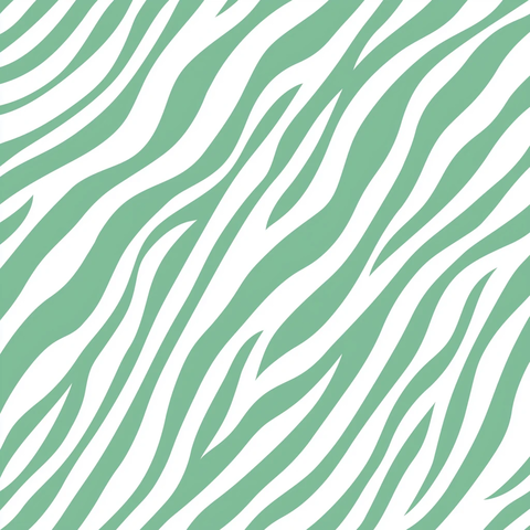 薄荷绿白色紧密条纹图案