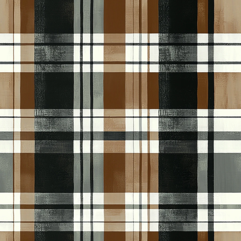 中性色格纹纺织纹理