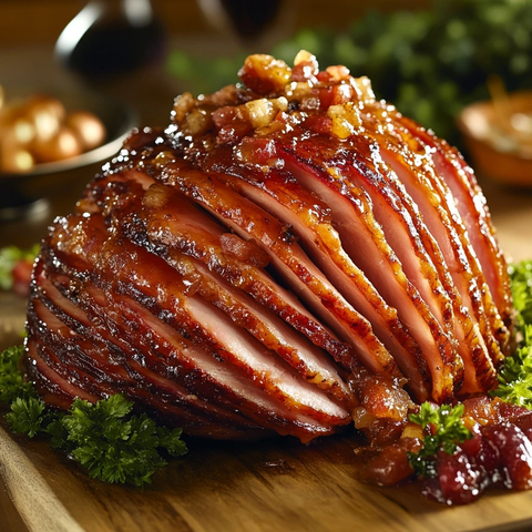 假日螺旋火腿糖浆