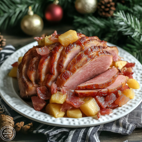 糖菠萝火腿假日食谱