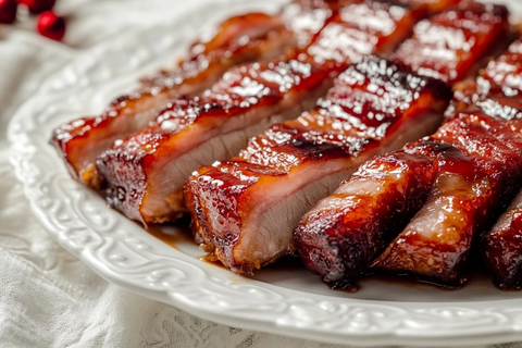 草莓玩偶与烟熏猪肉